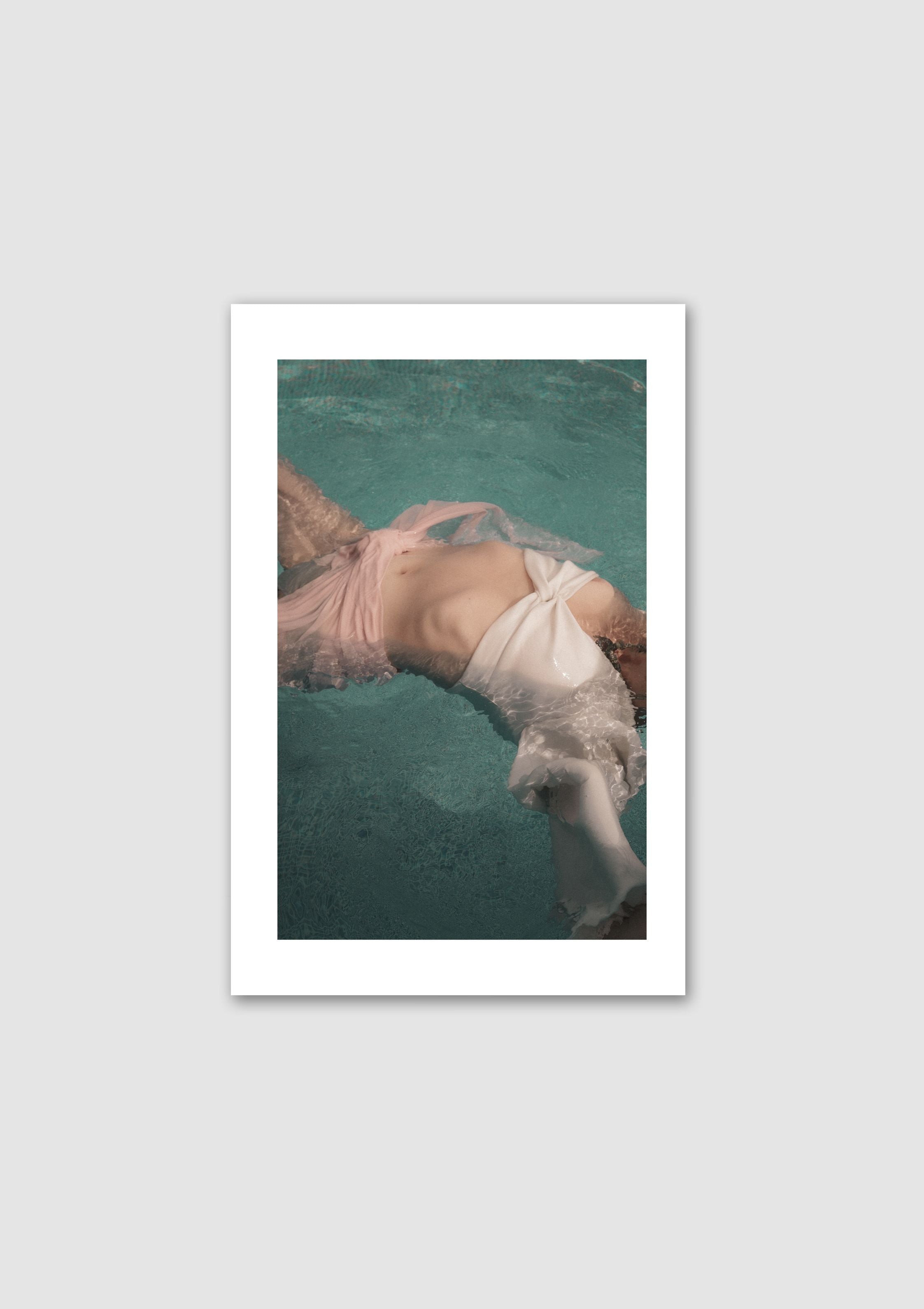 Aqua Romance 01 - Fine Art Print